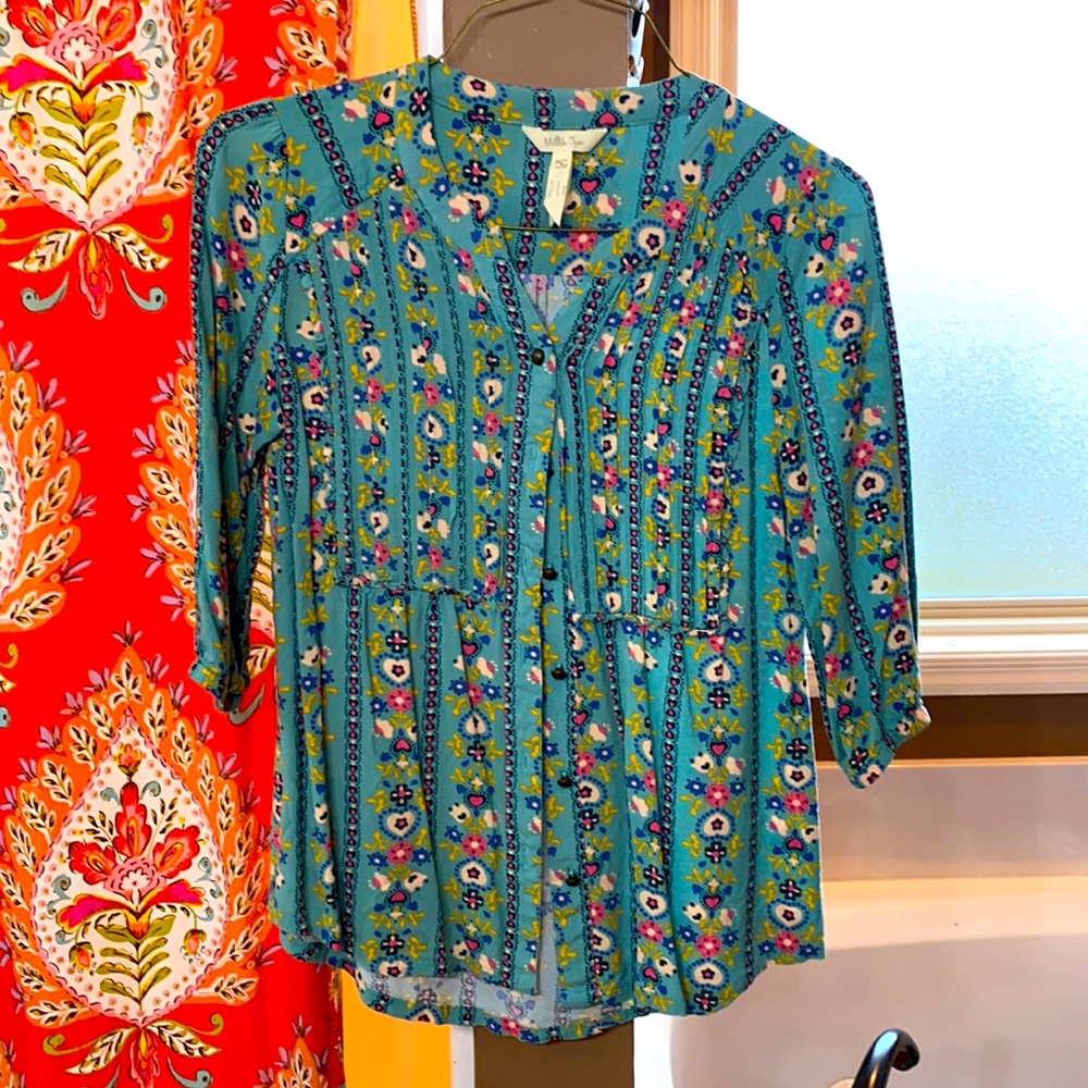 Matilda Jane green blouse